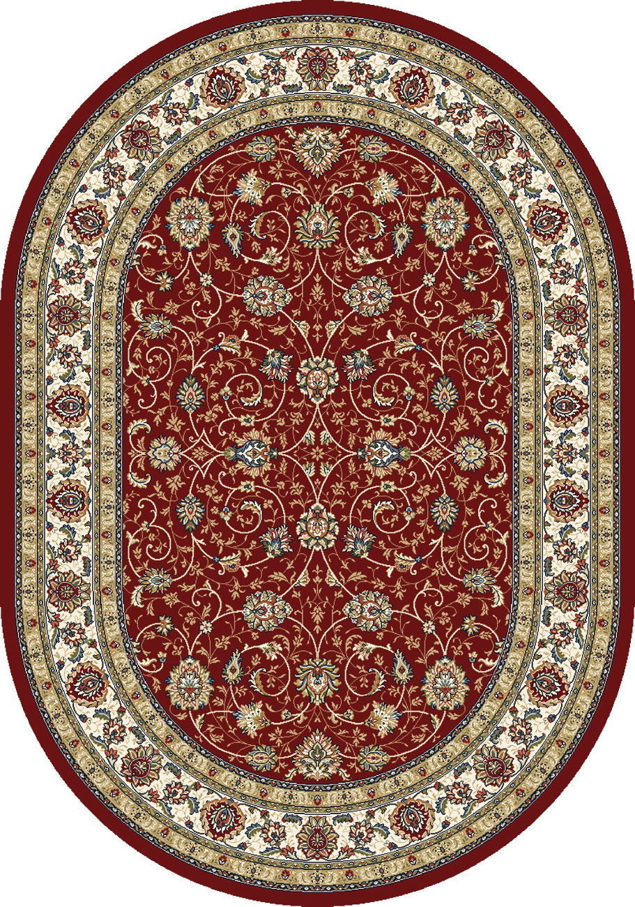 ANCIENT GARDEN Red/Ivory