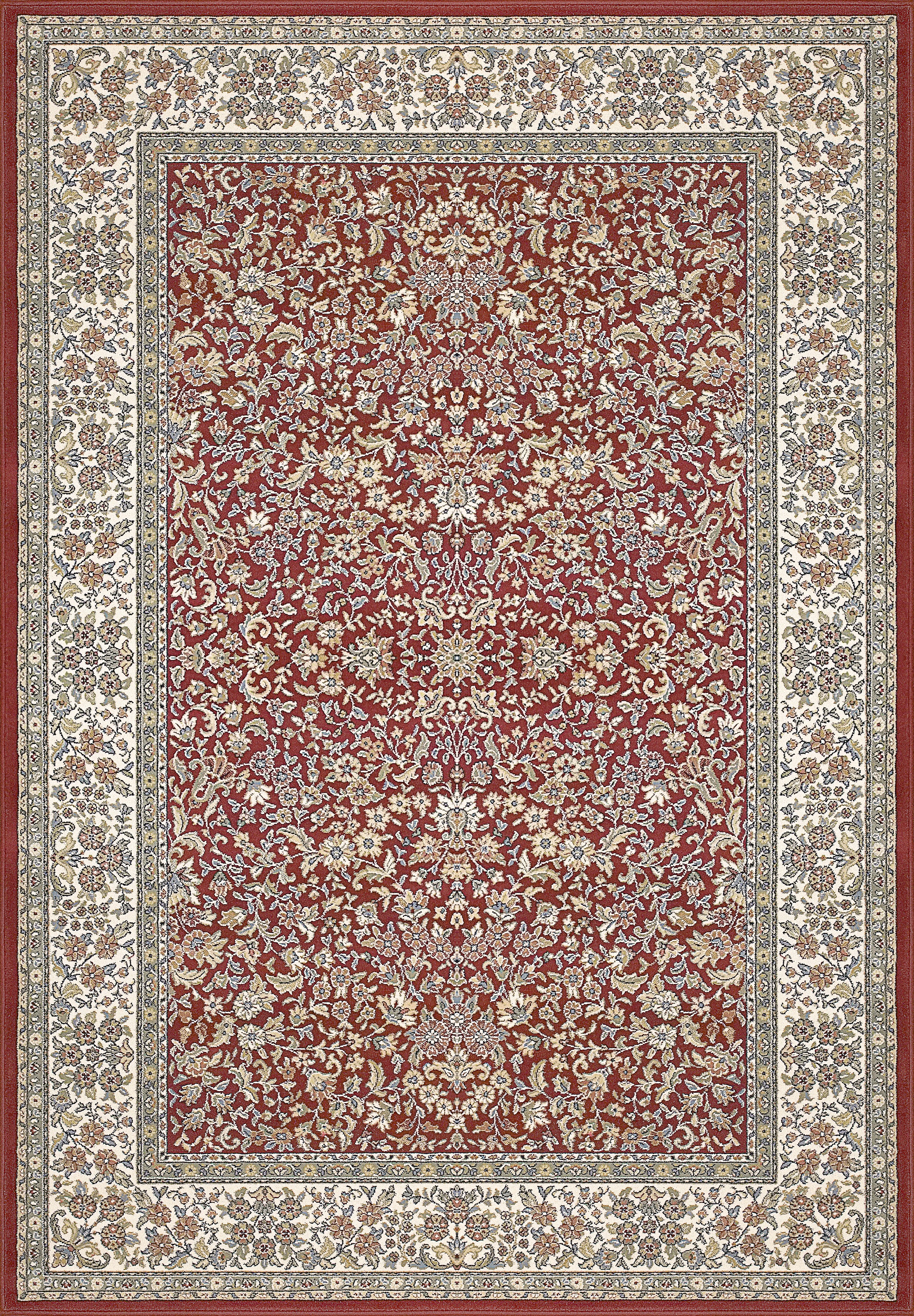 ANCIENT GARDEN Red/Ivory