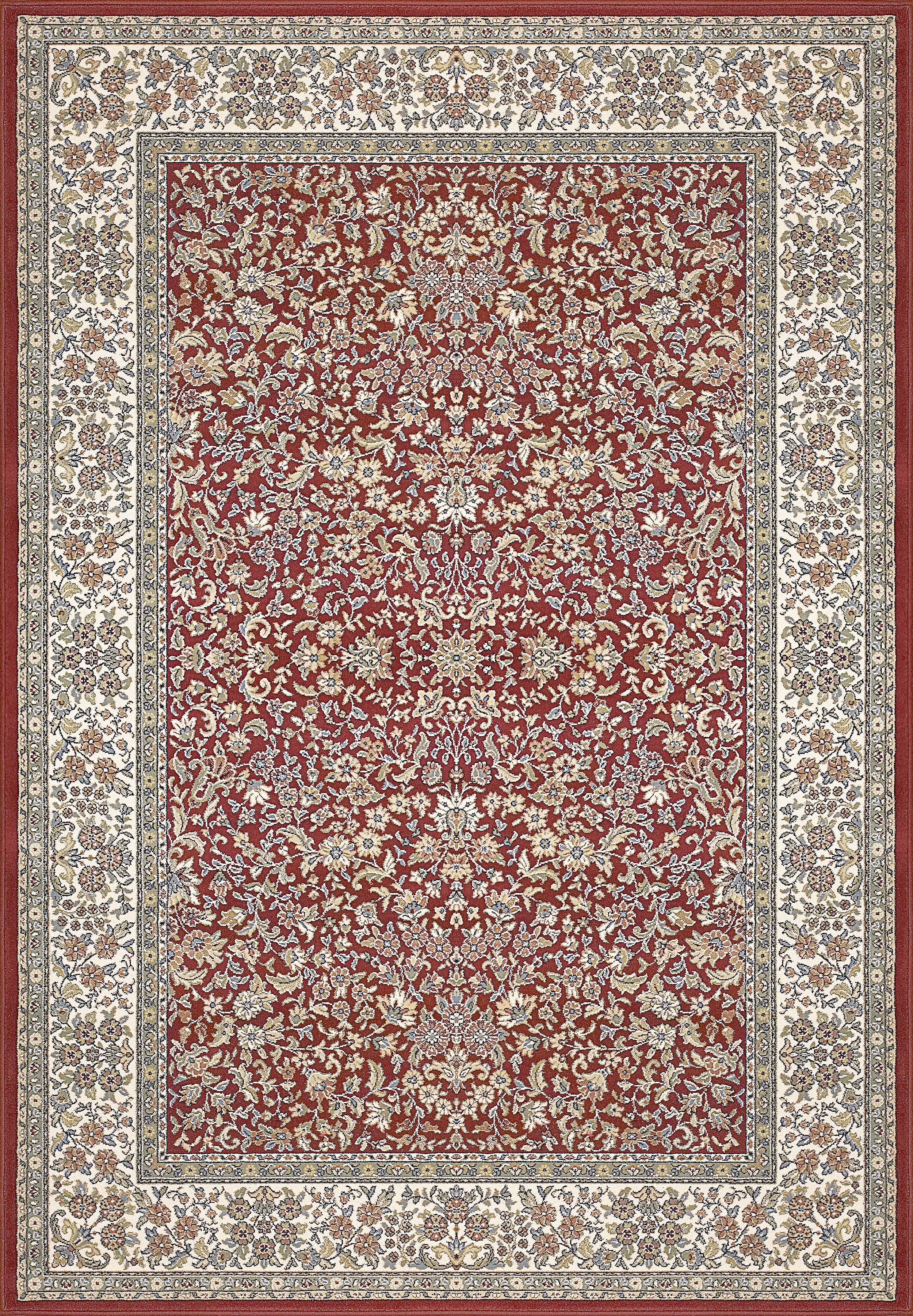 ANCIENT GARDEN Red/Ivory