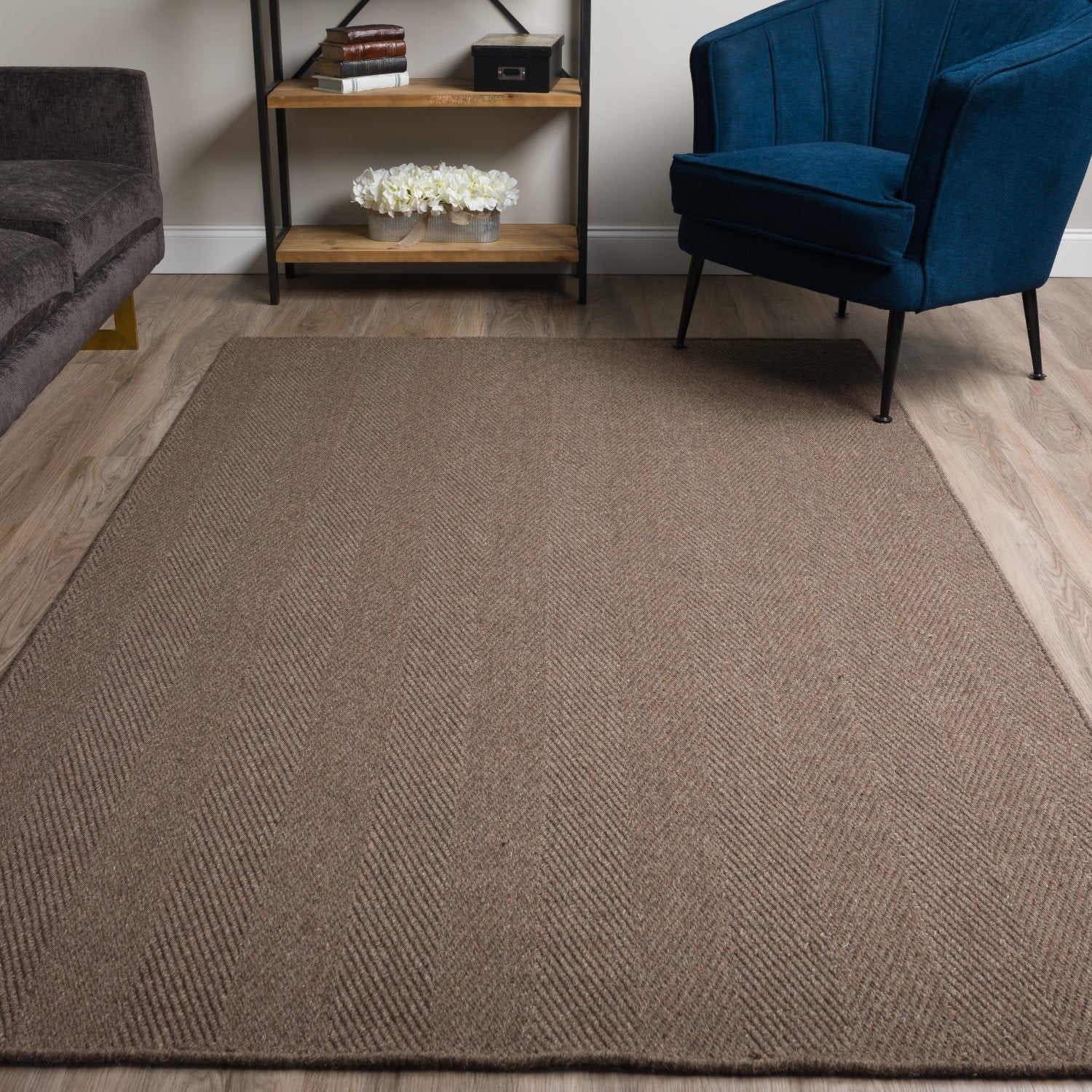 Monaco Sisal Charcoal Area Rug