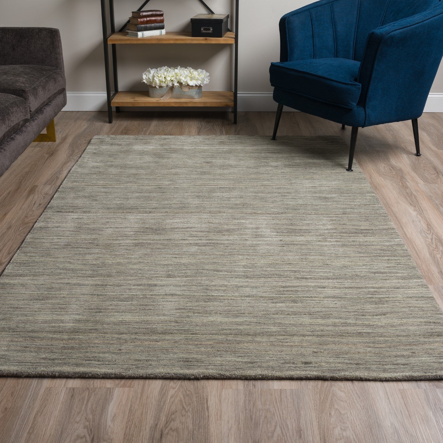 Rafia Charcoal Area Rug