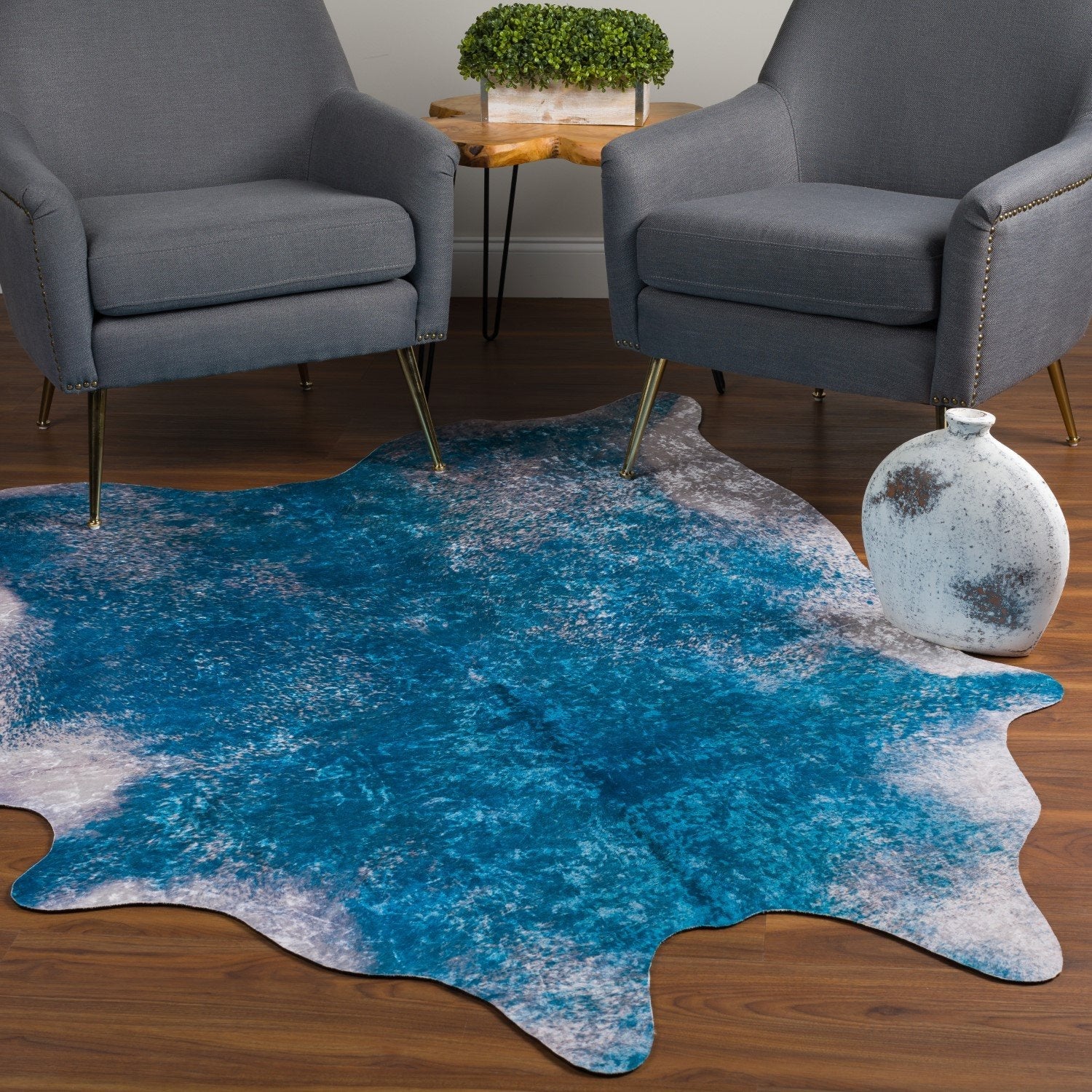 Ranchero Cobalt Area Rug