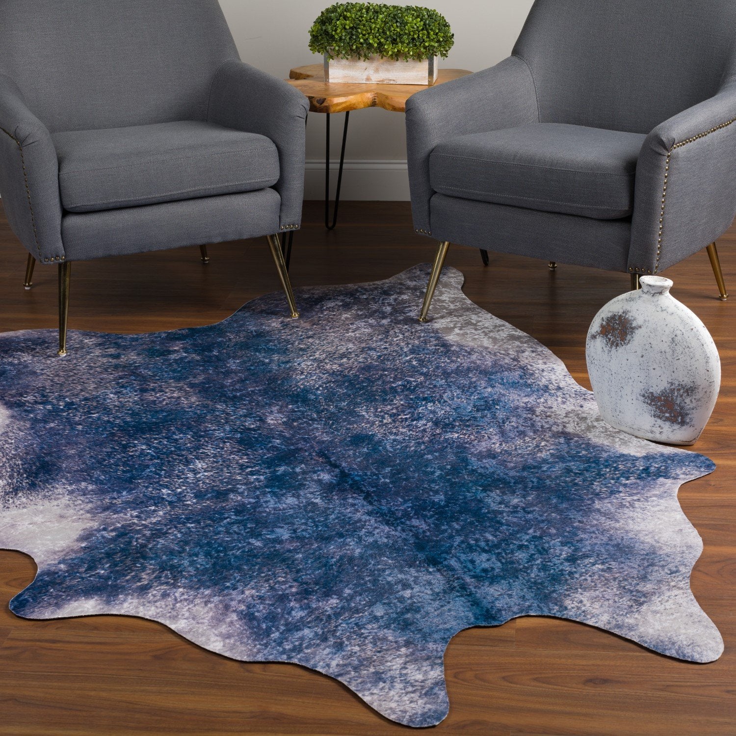 Ranchero Denim Area Rug