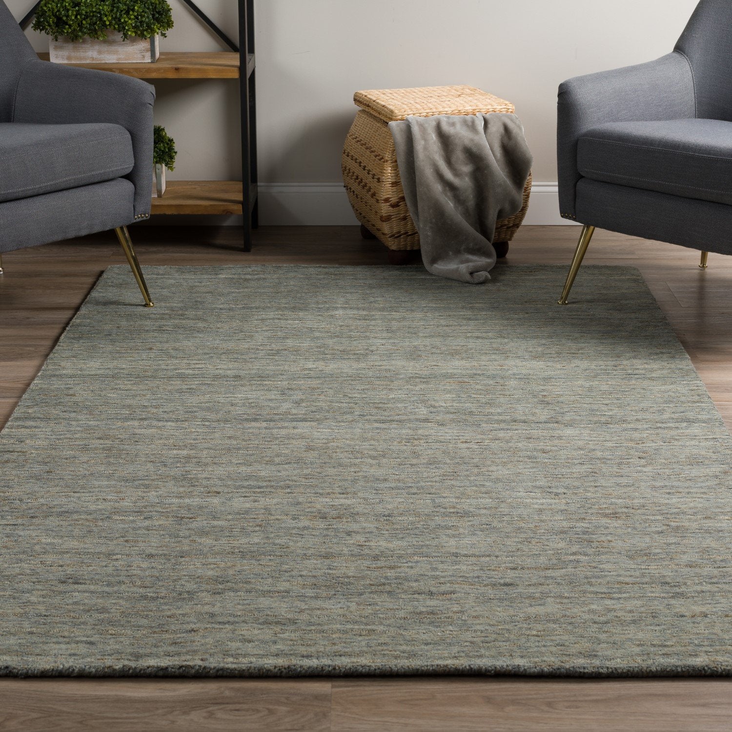 Reya Carbon Area Rug