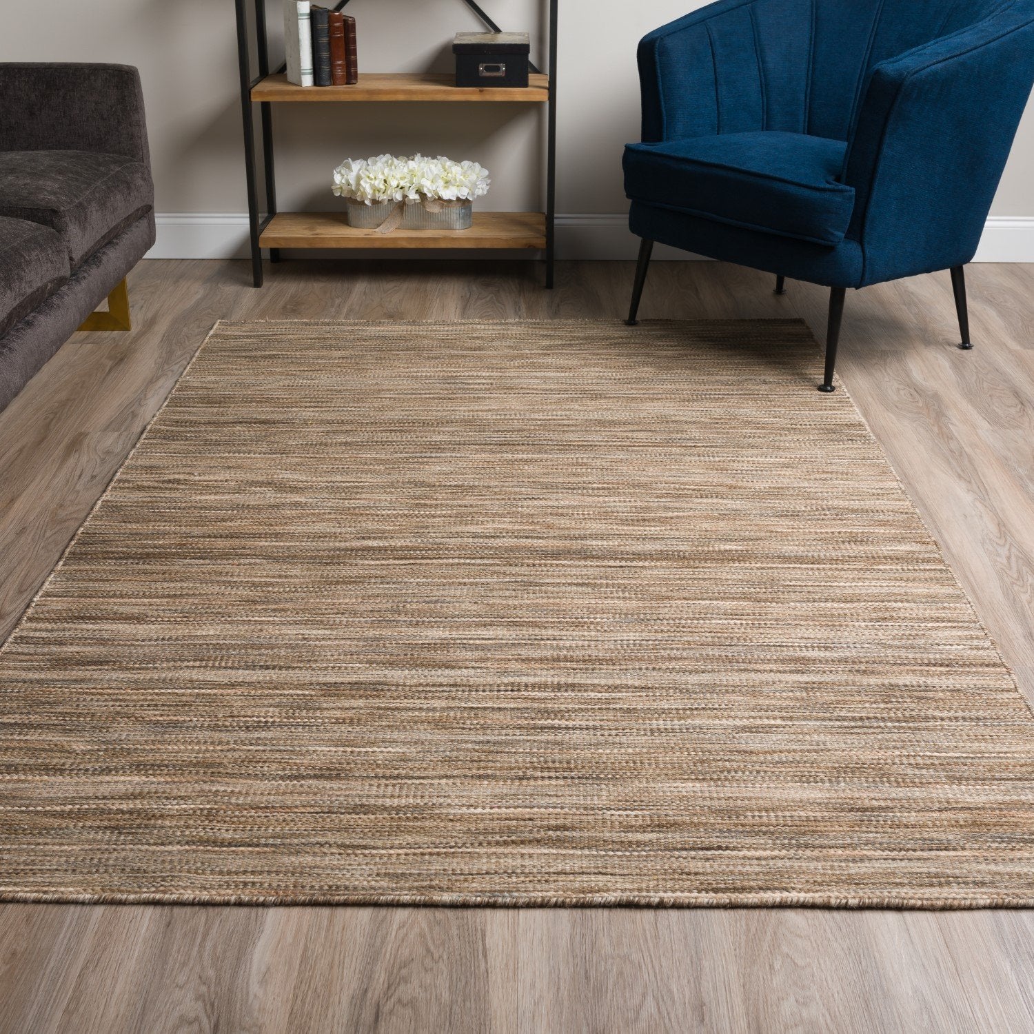 Targon Chocolate Area Rug