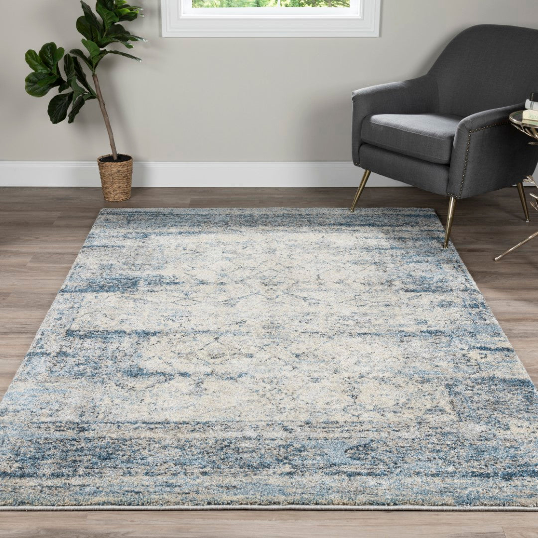 Fresca Silver Area Rug