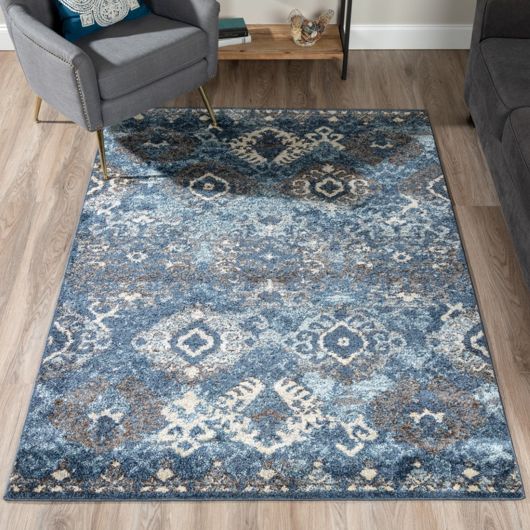 Gala Navy Area Rug