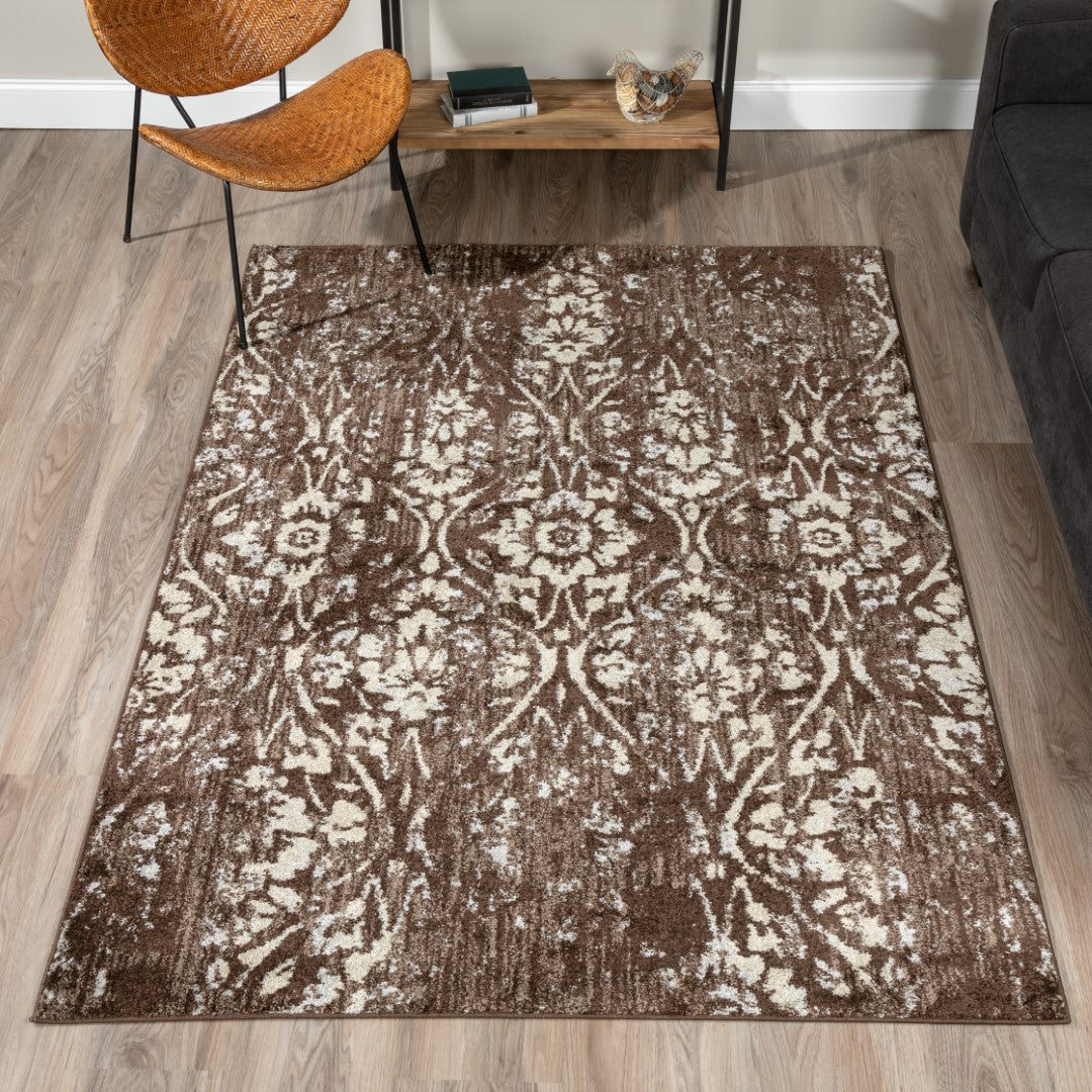 Gala Chocolate Area Rug