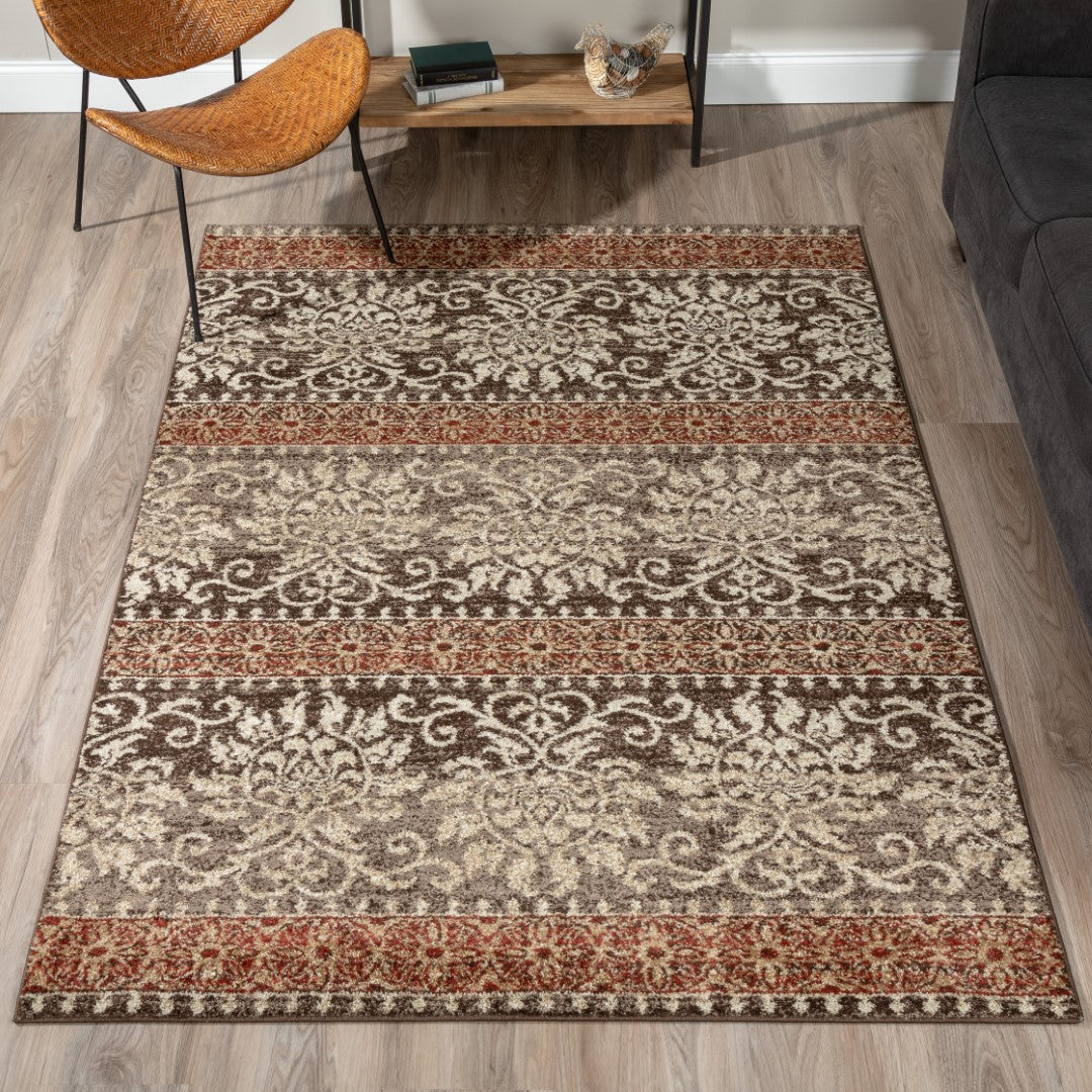 Gala Chocolate Area Rug