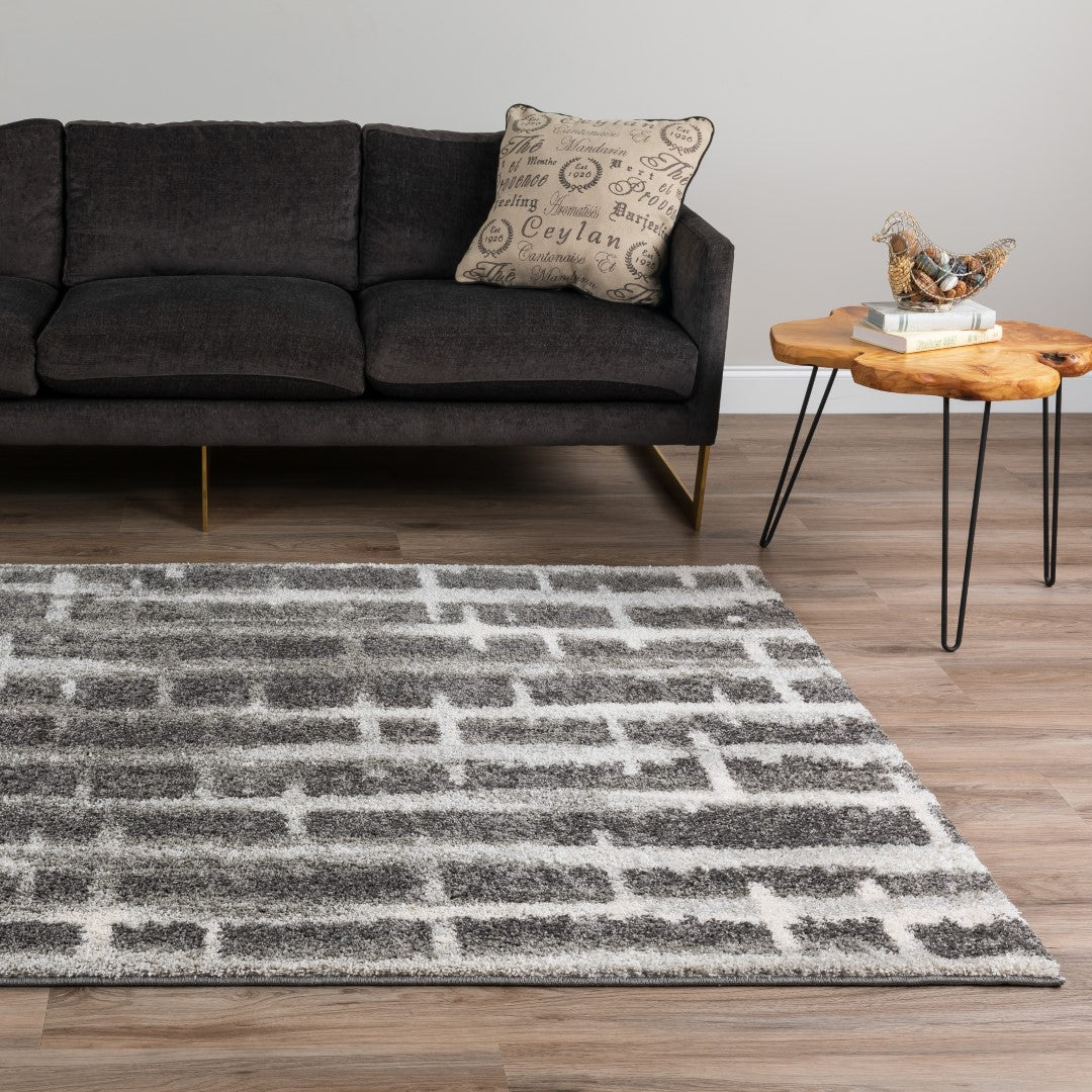 Rocco Charcoal Area Rug