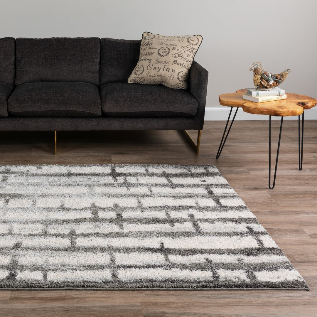 Rocco Silver Area Rug