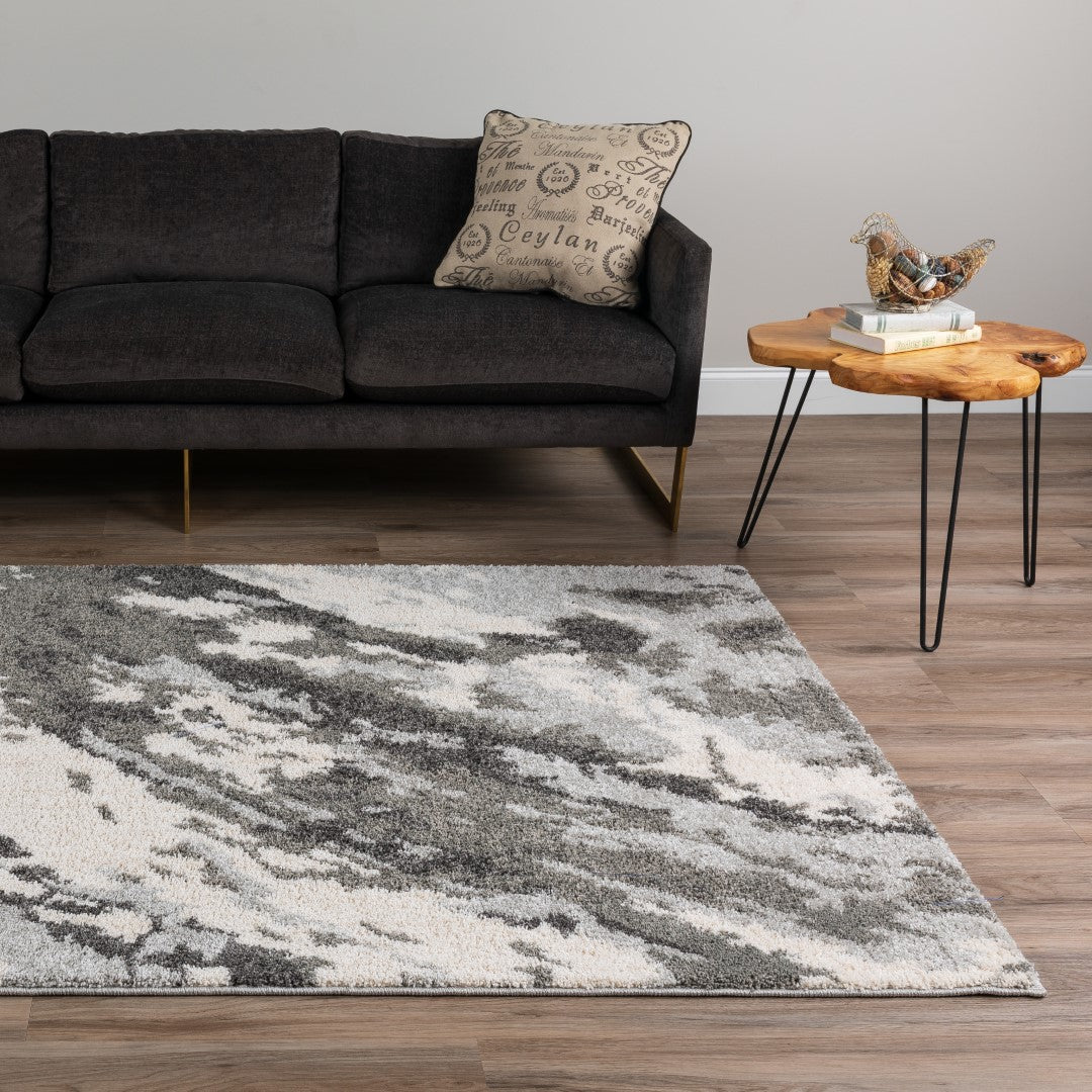 Rocco Silver Area Rug