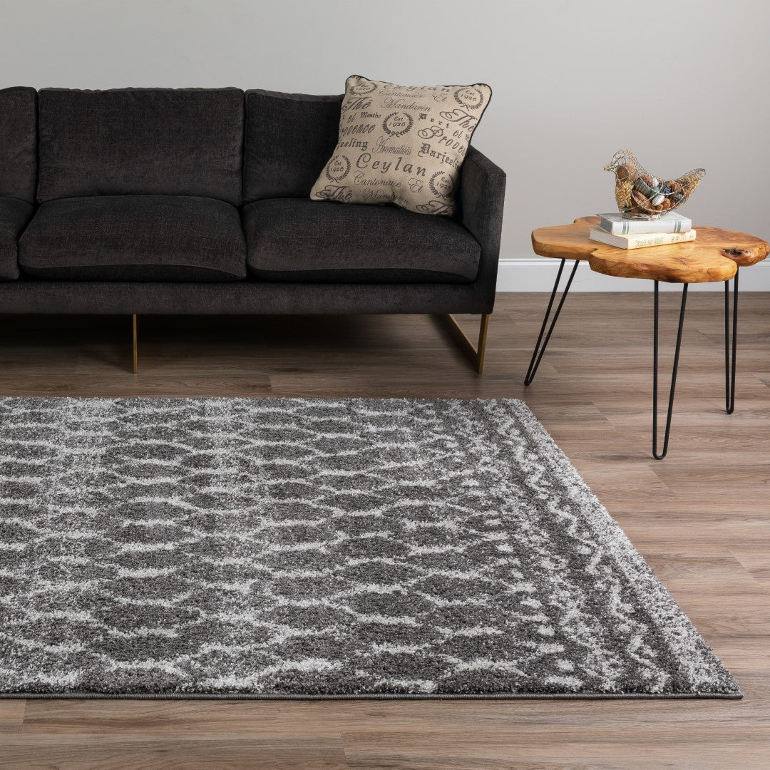 Rocco Charcoal Area Rug