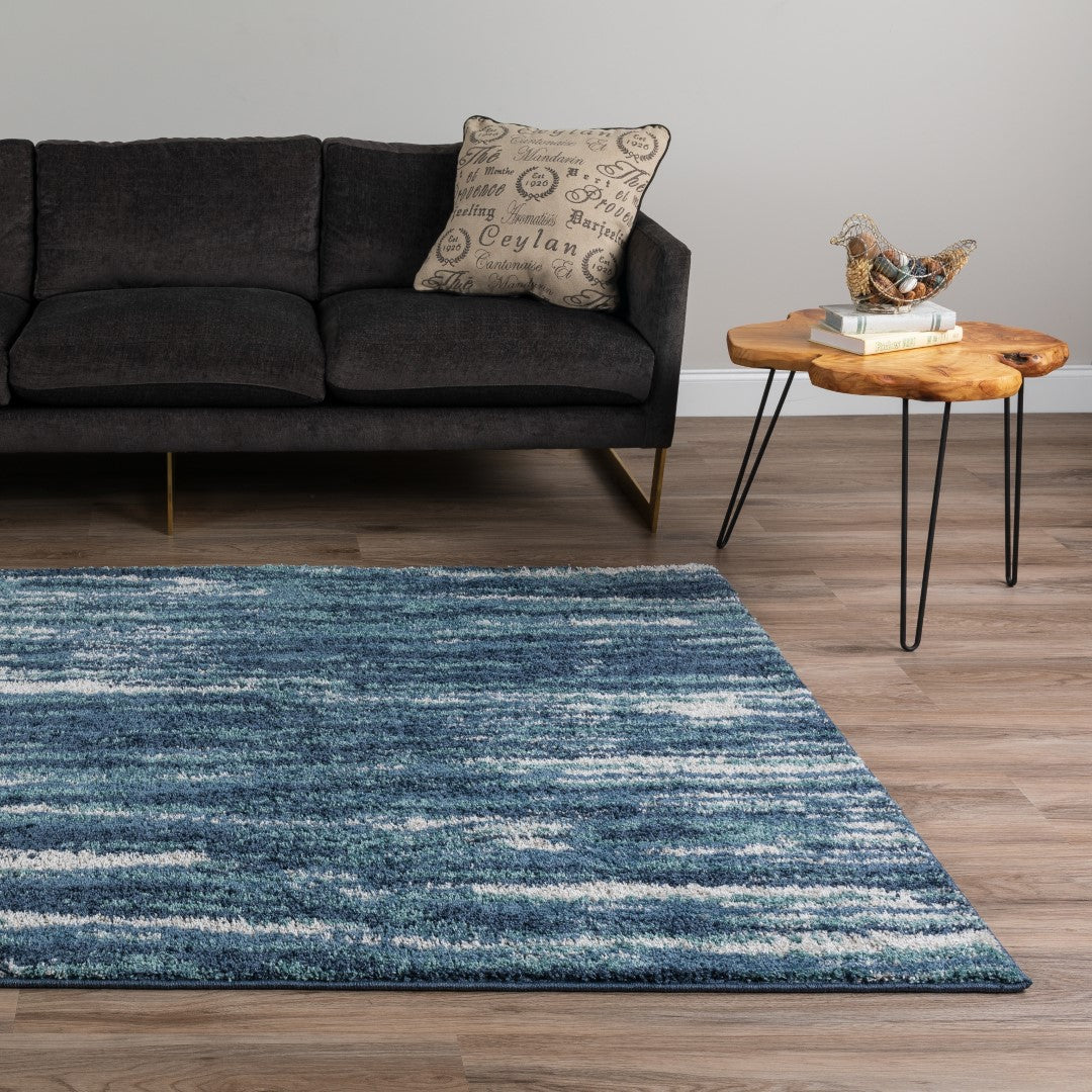 Rocco Navy Area Rug