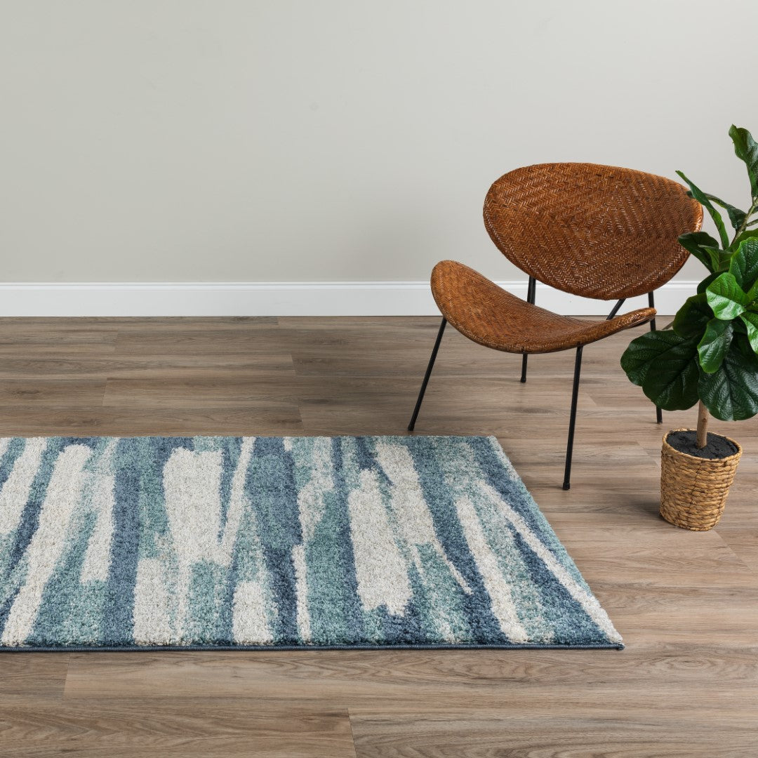 Rocco Navy Area Rug