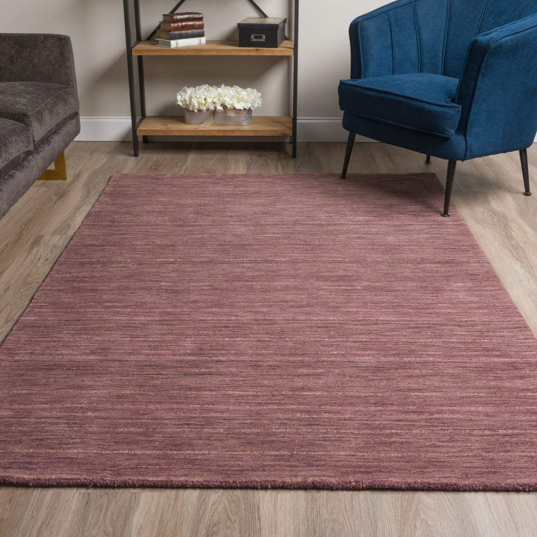 Rafia Plum Area Rug