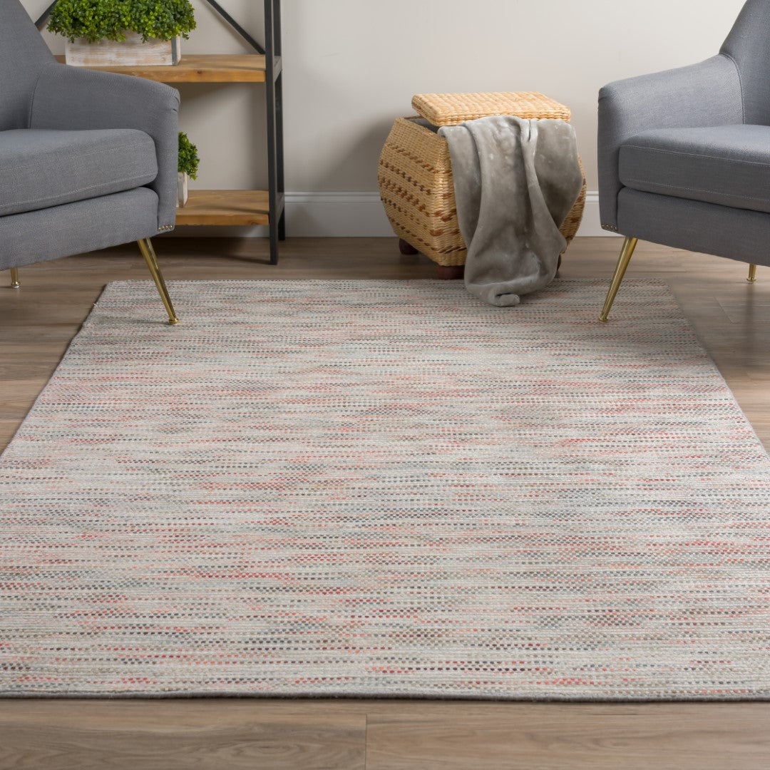 Zion Silver Area Rug