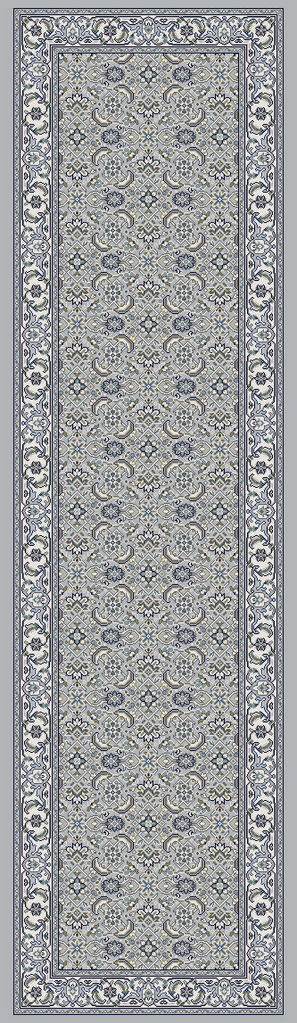 ANCIENT GARDEN Soft Grey/Cream