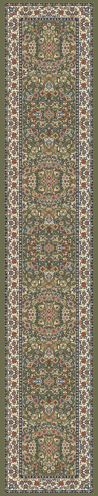 ANCIENT GARDEN Green/Ivory