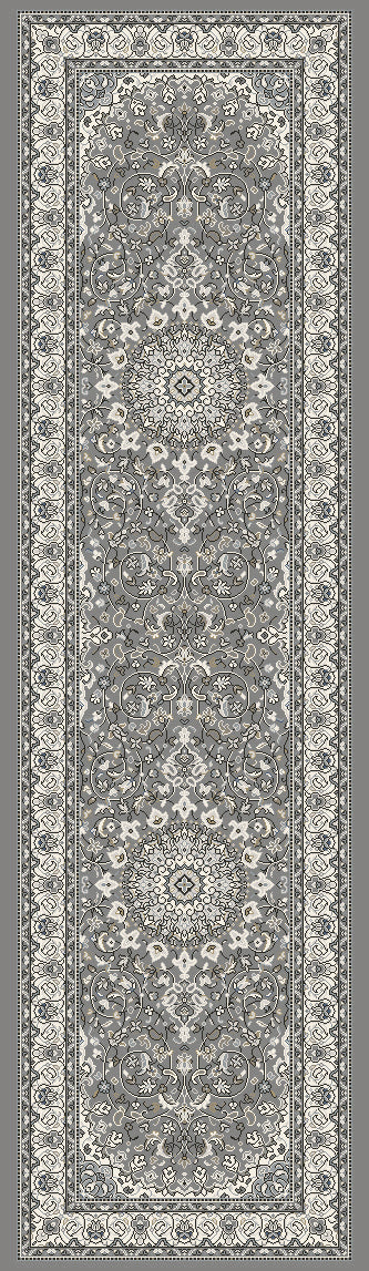 ANCIENT GARDEN Grey/Cream