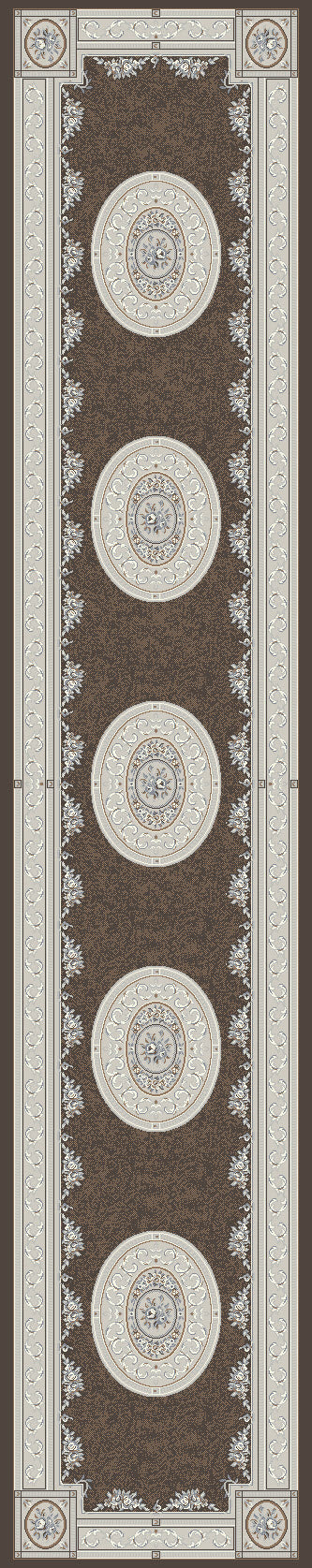 ANCIENT GARDEN Brown/Cream