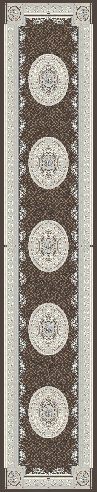ANCIENT GARDEN Brown/Cream