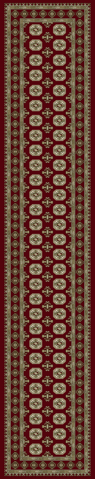 ANCIENT GARDEN Red/Beige