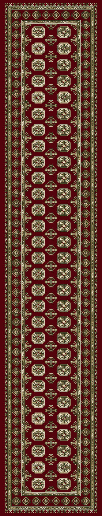 ANCIENT GARDEN Red/Beige