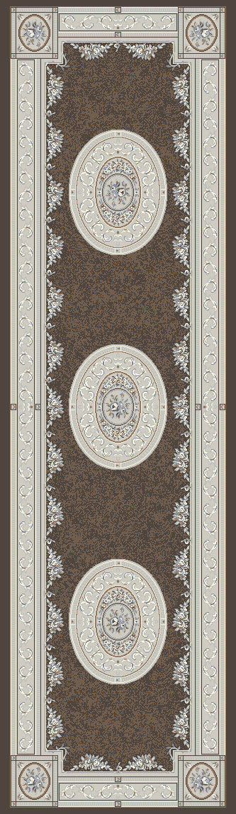 ANCIENT GARDEN Brown/Cream