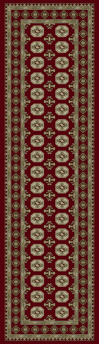 ANCIENT GARDEN Red/Beige