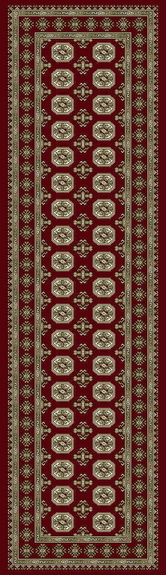 ANCIENT GARDEN Red/Beige