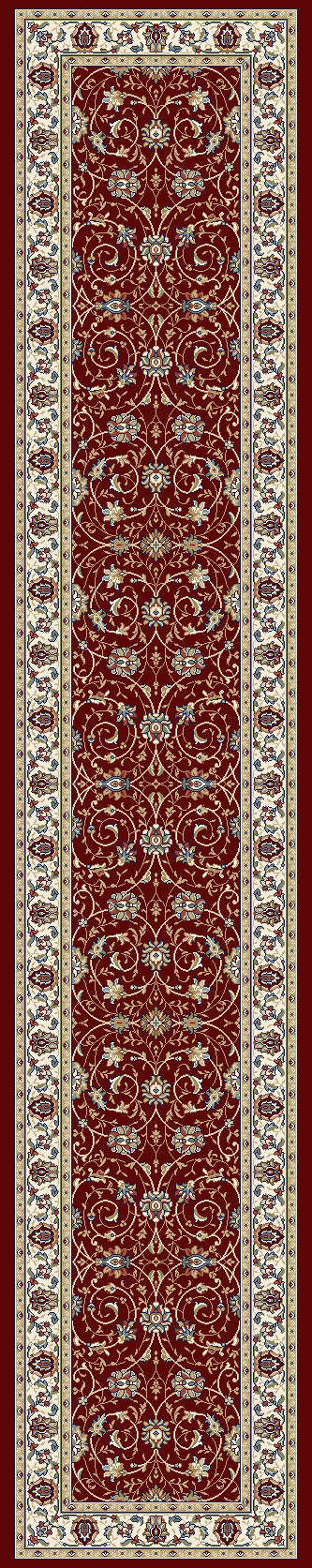 ANCIENT GARDEN Red/Ivory