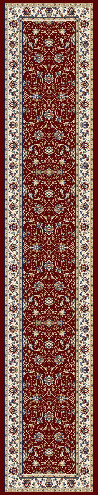 ANCIENT GARDEN Red/Ivory