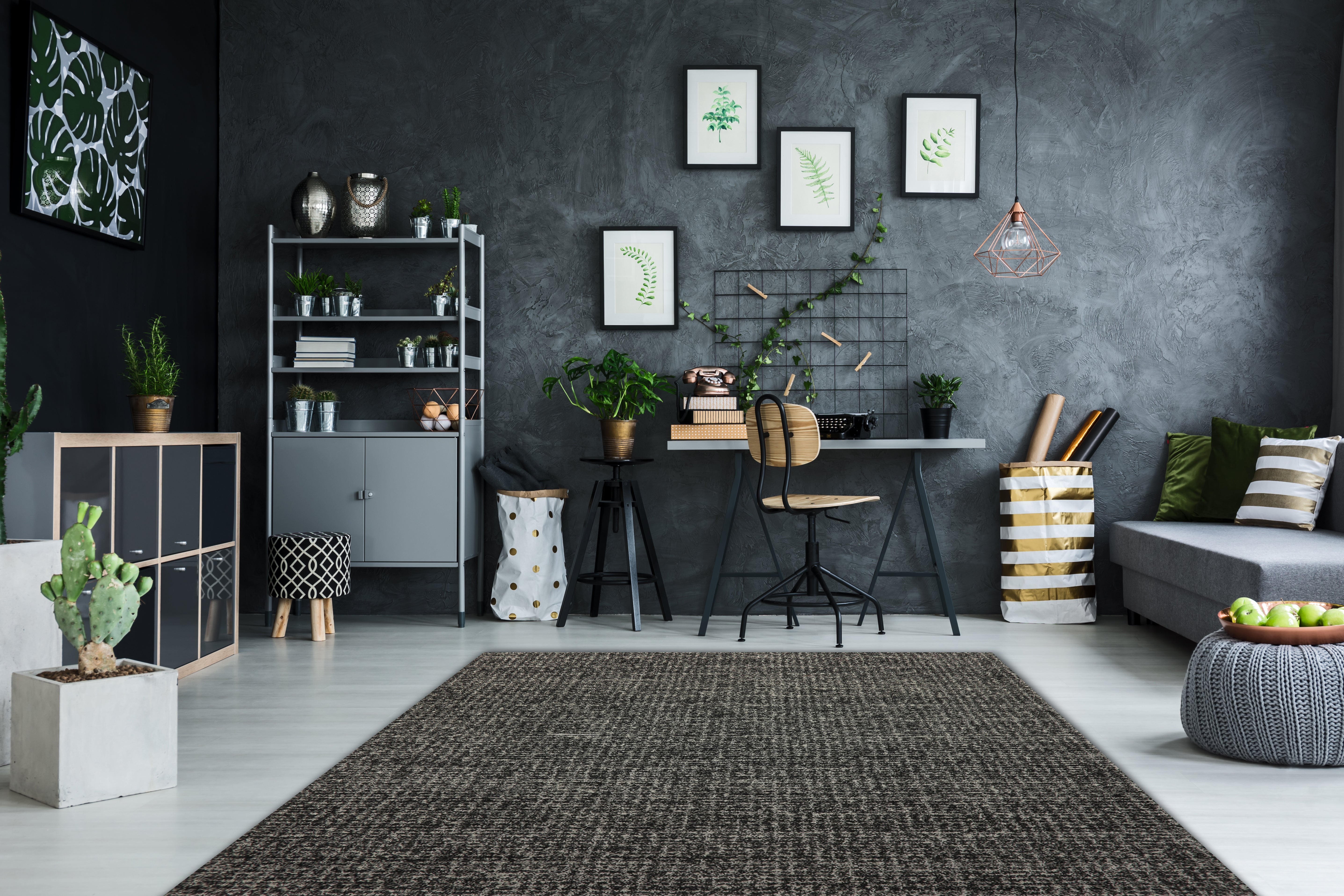 MEHARI Dark Grey/Ivory